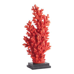 PRECIOUS CORAL SCULPTURE - LARGE - Decorative Objects And Figurines