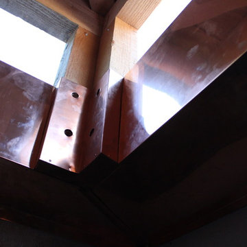Copper Fascias,Soffits and Posts Cladding/Wrapping