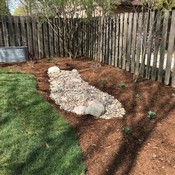 Backyard Oasis with Water Feature