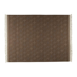 Mat The Basics - Mat The Basics Bergen Brown Rug - Rugs