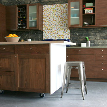 Walnut IKEA Kitchen