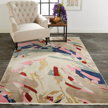 Tessina Area Rug - Pink/Multi