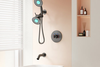 Inspiration for a bathroom remodel in Denver