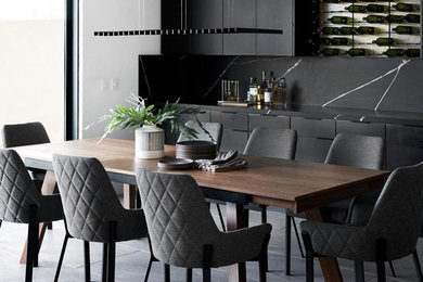 Modern dining room in Odense.