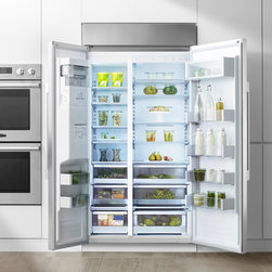 42" BUILT-IN SIDE-BY-SIDE REFRIGERATOR - UPSXB2627S - Refrigerators