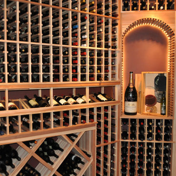 Tall Archway Bottle Display
