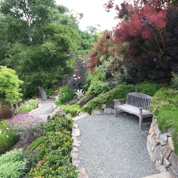 Dramatic Hillside Garden