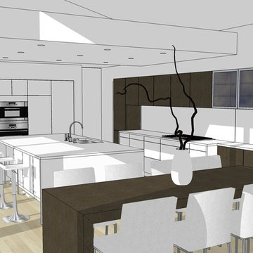 Modern Suburban Ranch Home