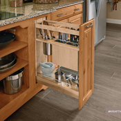 KraftMaid: Kitchen Base Pantry Pull-Out Utensil Storage