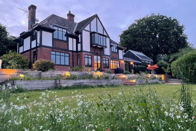 This is an example of a contemporary house exterior in Other.