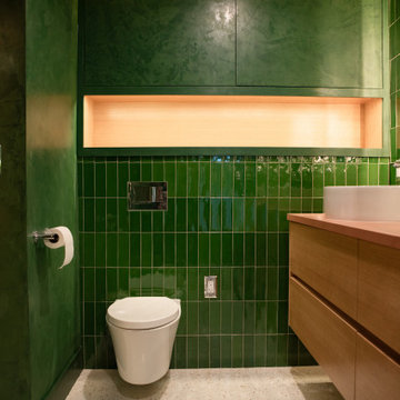 Master Bathroom Renovation and Custom Closet Built in Highland Park