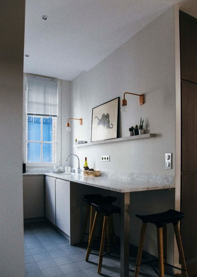 Современный Кухня by Camille Hermand Architectures
