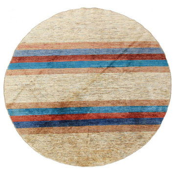 Oriental Rug Ziegler 8'1"x7'8" Hand Knotted Carpet