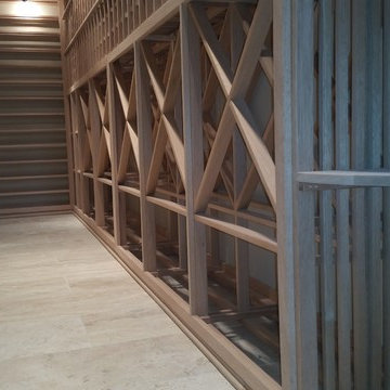 Another storage space transformed into a Wine Cellar