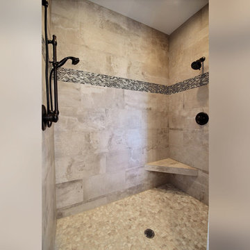 Master Shower - The Brahmin - 2 Story Transitional