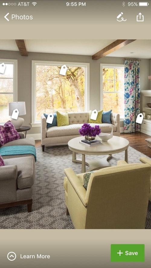 Stationary Curtain Rods