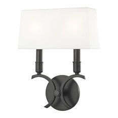 Mitzi H212102S Gwen 2 Light 13-1/4" Tall Wall Sconce - Compliant - Old Bronze
