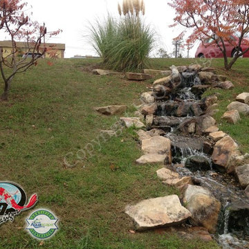 Pondless Waterfalls Ideas for your Kentucky Landscape