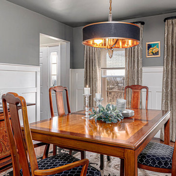 Dining Room Redesign Using Client Furniture