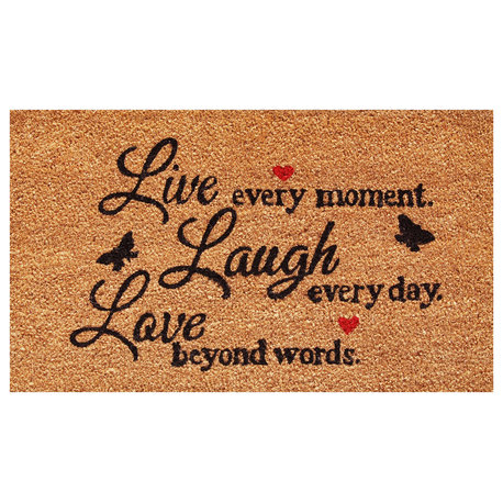 Live Every Moment Doormat