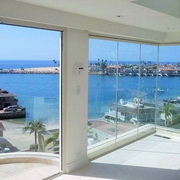 Premier Frameless Folding Doors, Corona Del Mar, Newport Beach, Orange County