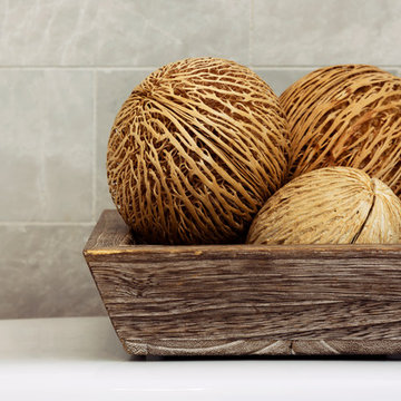 Warm Modern Bath
