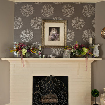 Family Room Project/Custom Frame