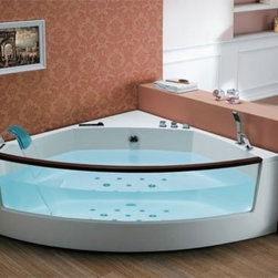 FontanaShowers Surf Hydromassage Bathtub - Bathtubs