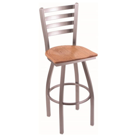 Holland Bar Stool, 410 Jackie 30 Bar Stool, Stainless Finish