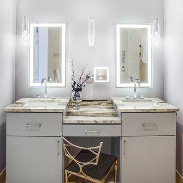 Calacatta Cielo Marble Bathoom