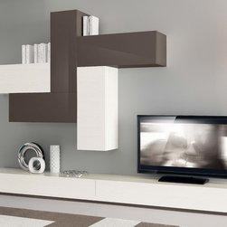 Modern Wall Unit VV 3907 - $3,065.00 - Entertainment Centers And Tv Stands