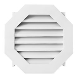 Octagon Louver Vents - Registers Grilles And Vents