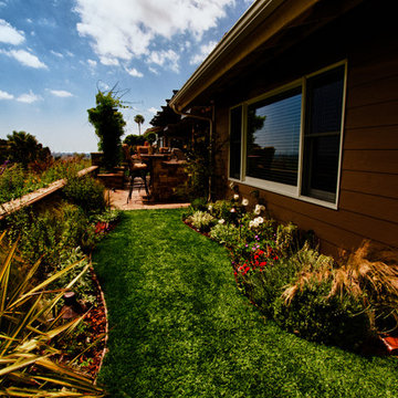 Garden View to BBQ Area