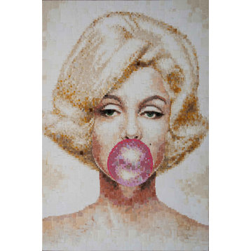 Marilyn Monroe - Mosaic Art