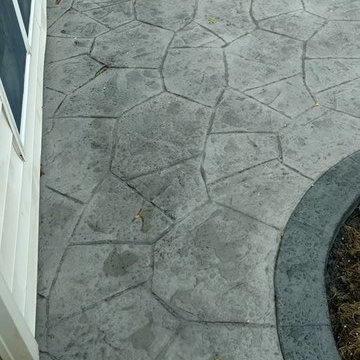 C-Stamped Concrete Patio