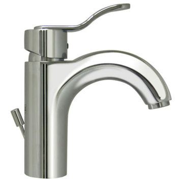 Whitehaus 3-04040 Wavehaus 1.2 GPM 1 Hole Bathroom Faucet - Polished Chrome