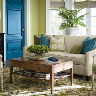 Inspiration för ett funkis vardagsrum