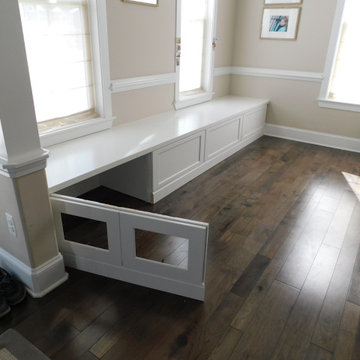 Benches, Bookcases and Dog Cubbie in Denver