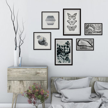 Natural Biology Hexaptych