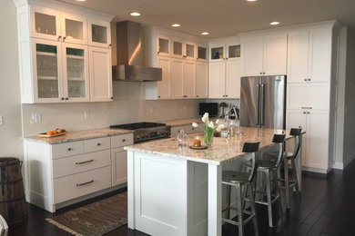 Inspiration for a transitional kitchen remodel in Other