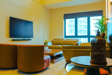 Example of a minimalist home design design in Delhi