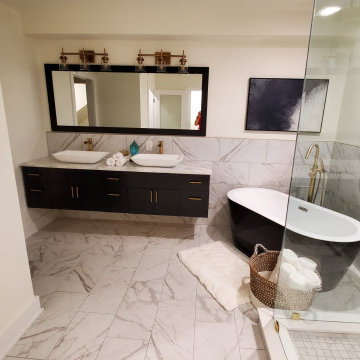 Floating vanity