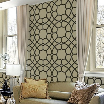 Coco Trellis Allover Stencil