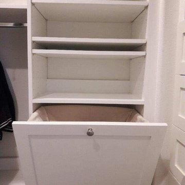 White Master Closet - Toll Brothers at Baker Ranch Lake Forest