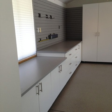 Deluxe White Wood Cabinets (Palo Alto, CA)