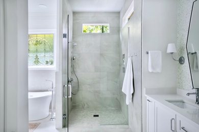 Inspiration for a bathroom remodel in Raleigh