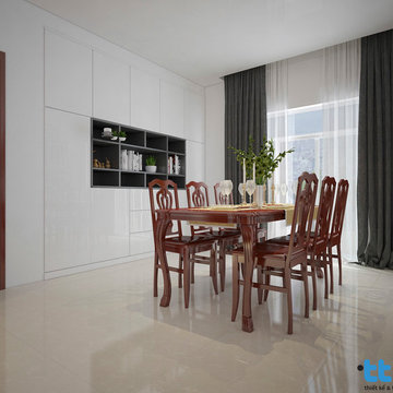 Thiết kế nội thất nhà phố - Anh Lâm Bình Dương