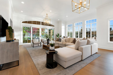 Living room - living room idea in Austin