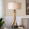 Uttermost Selvino Table Lamp, Brushed Brass