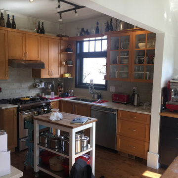 Before the Renovation: A Cramped Kitchen with a Dream